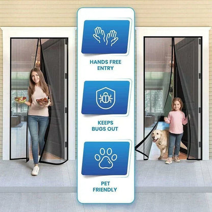 Magnetic Screen Mosquito Door