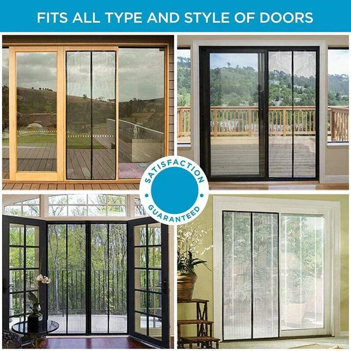 Magnetic Screen Mosquito Door