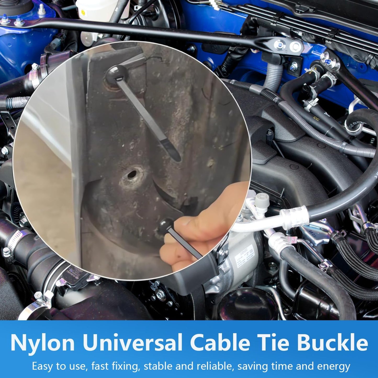 Heavy Duty Nylon Cable Ties (Self-Locking)