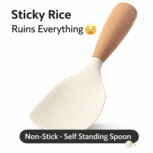 Self Standing Non-Stick Multipurpose Spoon (Heat Resistant & Easy to Clean)