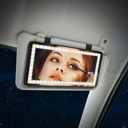Flapos™ LED Car Sun Visor Vanity Mirror